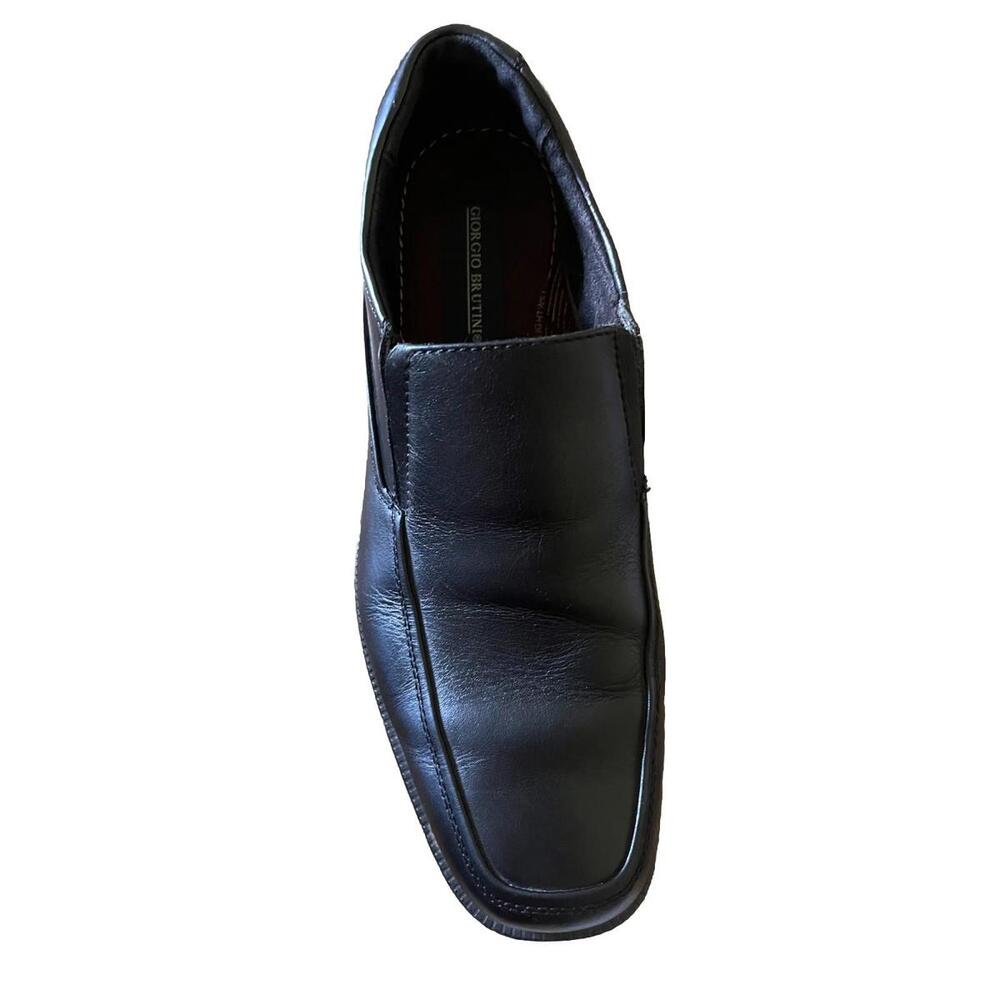 Giorgio Brutini Black Slip Ons